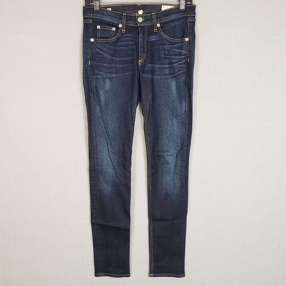 rag & bone Denim - Rag & Bone Size 28 Kensington Skinny Jeans Dark Wash Denim Classic Capsule Chic